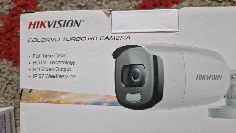 Vand Set Supraveghere Hikvision – DVR + 6 camere, toate la cutie + HDD 1TB